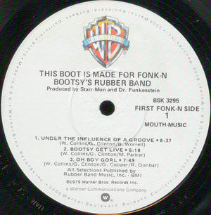 Bootsy's Rubber Band - This Boot Is Made For Fonk-n - 1979