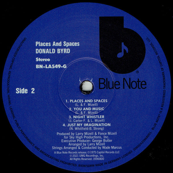 Donald Byrd - Places And Spaces - 2021