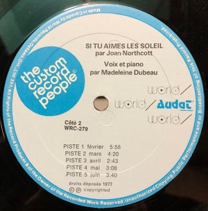 Joan Northcott - Si Tu Aimes Le Soleil -