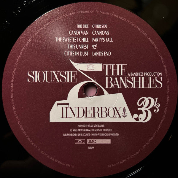 Siouxsie & The Banshees - Tinderbox