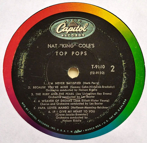 Nat King Cole - Top Pops - 1963