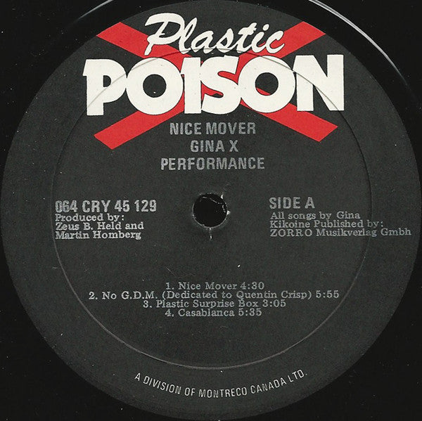 Gina X Performance - Nice Mover - 1979
