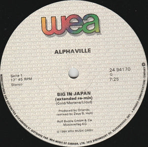 Alphaville - Big In Japan