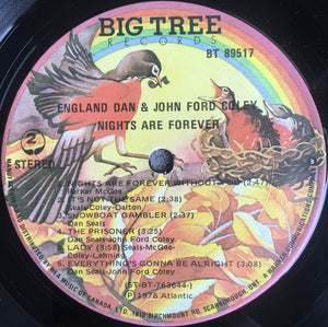 England Dan & John Ford Coley - Nights Are Forever