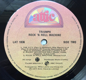 Triumph (2) - Rock & Roll Machine