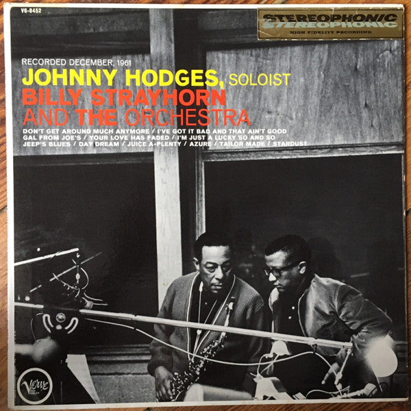 Johnny Hodges - Johnny Hodges With Billy Strayhorn And The Orchestra