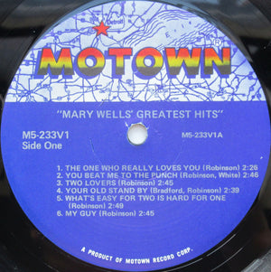 Mary Wells - Greatest Hits -