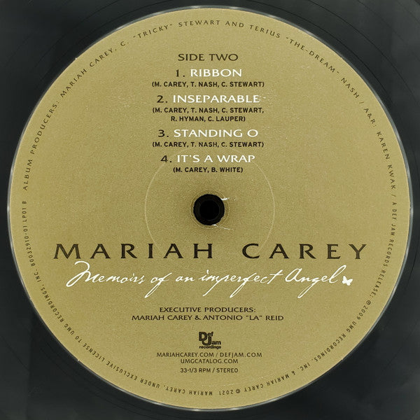 Mariah Carey - Memoirs Of An Imperfect Angel - vinyl – Press Vinyl