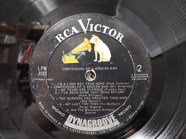 Porter Wagoner - Confessions Of A Broken Man - 1966