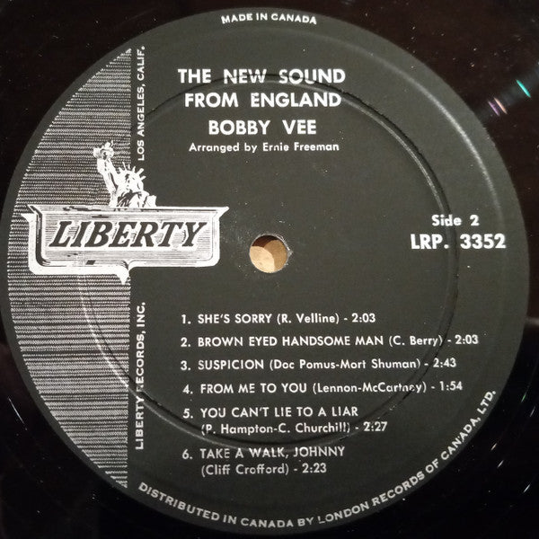Bobby Vee - The New Sound From England - 1964