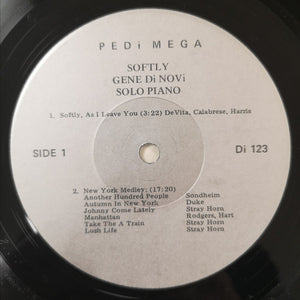 Gene DiNovi - Softly, as I leave you (Solo Piano)