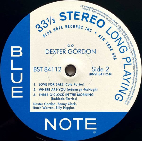 Dexter Gordon - Go! - 2021