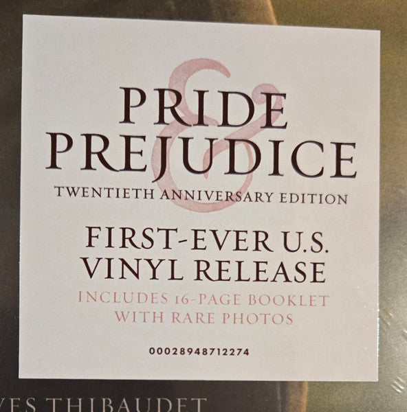Dario Marianelli, Jean-Yves Thibaudet - Pride & Prejudice (Music From The Motion Picture) - 2025