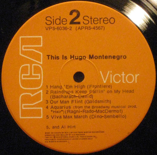 Hugo Montenegro - This Is Hugo Montenegro