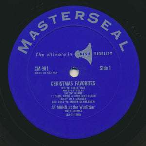 Sy Mann - Everybody's Christmas Favorites - Organ & Chimes - 1957