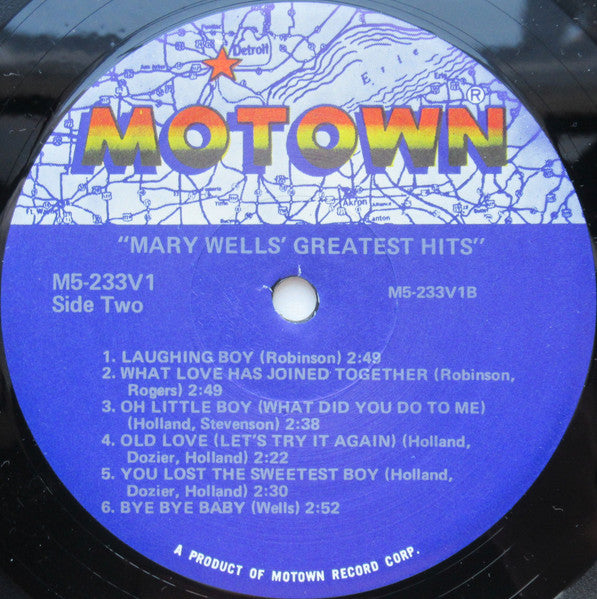 Mary Wells - Greatest Hits -