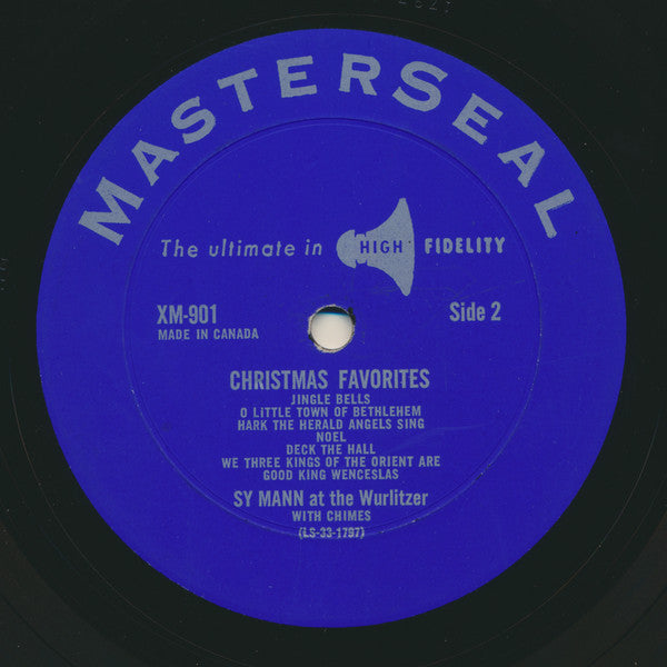 Sy Mann - Everybody's Christmas Favorites - Organ & Chimes - 1957