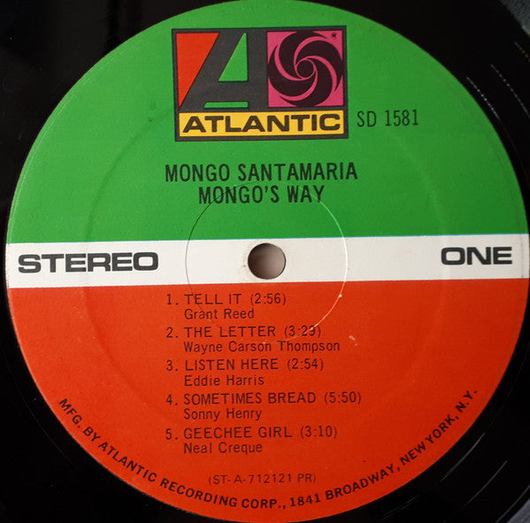 Mongo Santamaria - Mongo's Way - 1971