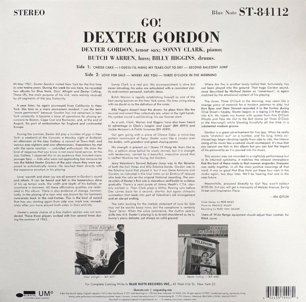 Dexter Gordon - Go! - 2021