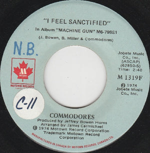 Commodores - I Feel Sanctified / It Is As You Make It