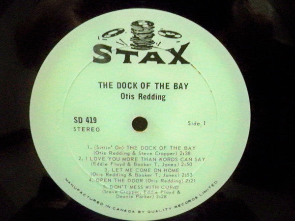 Otis Redding - The Dock Of The Bay - 1968