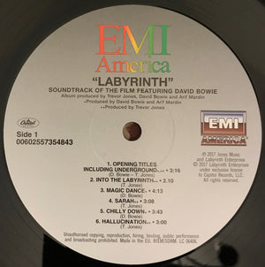 David Bowie, Trevor Jones - Labyrinth (From The Original Soundtrack Of The Jim Henson Film) - 2017