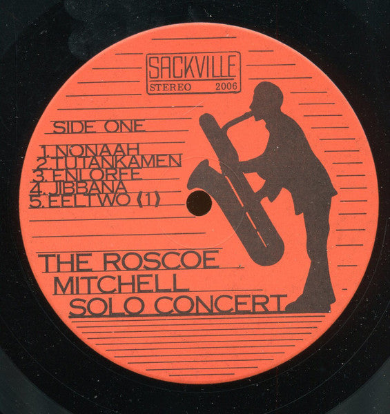 Roscoe Mitchell - The Roscoe Mitchell Solo Saxophone Concerts - 1974