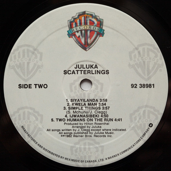 Juluka - Scatterlings - 1982