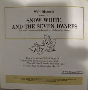 Unknown Artist - Story Of Snow White And The Seven Dwarfs - 1977