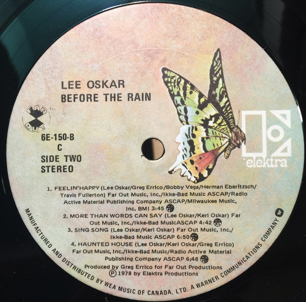 Lee Oskar - Before The Rain - 1978
