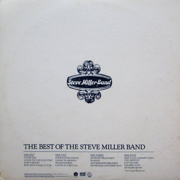 Steve Miller Band - Anthology - 1972