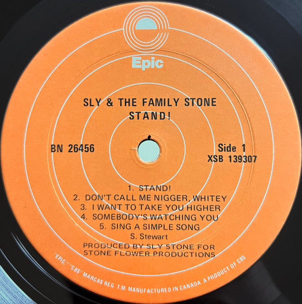 Sly & The Family Stone - Stand! - 1975
