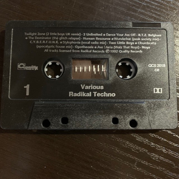 Various - Radikal Techno  - 1992