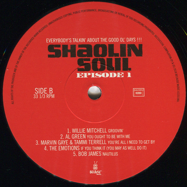 Various - Shaolin Soul (Episode 1) - 2018