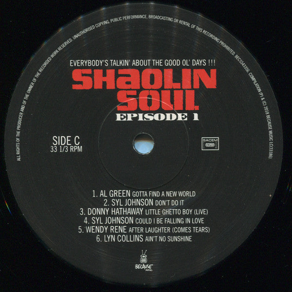 Various - Shaolin Soul (Episode 1) - 2018