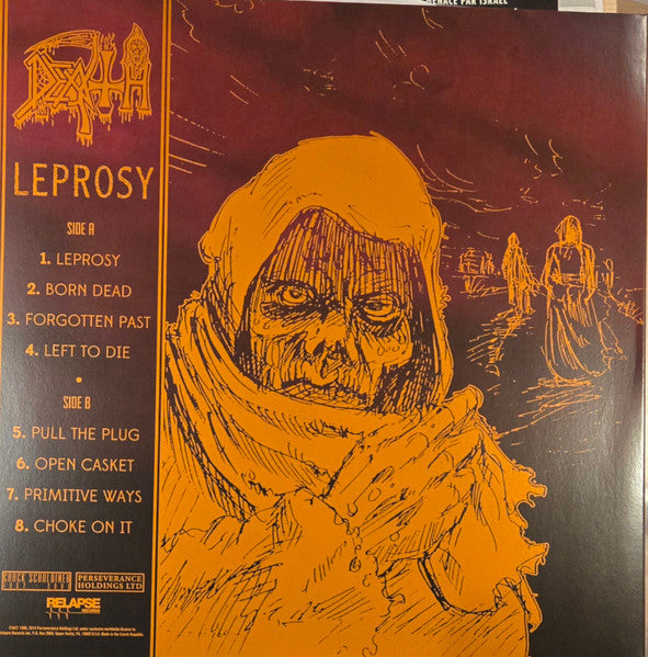 DEATH LEPROSY 2枚組 CD 国内盤CD 帯、ライナー付き Amazon.com: Leprosy: CDs & Vinyl