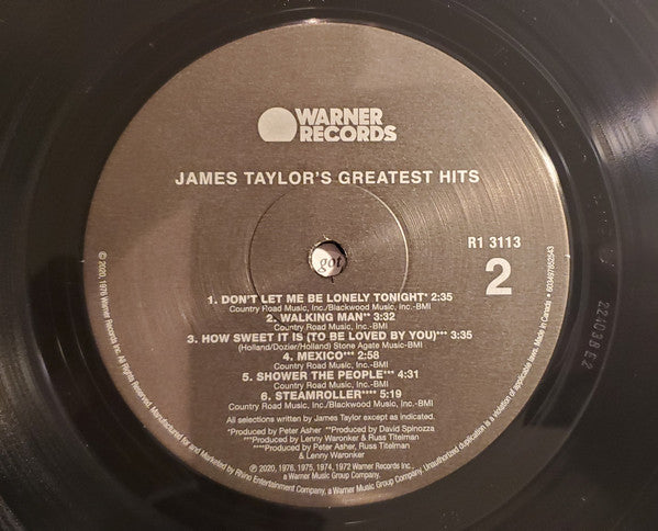 James Taylor - James Taylor's Greatest Hits - 2020