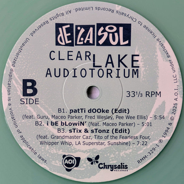 De La Soul - Clear Lake Audiotorium