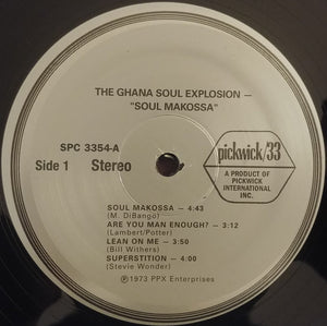 Ghana Soul Explosion, The - Soul Makossa -