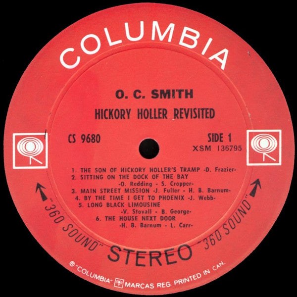 OC Smith - Hickory Holler Revisited - 1968