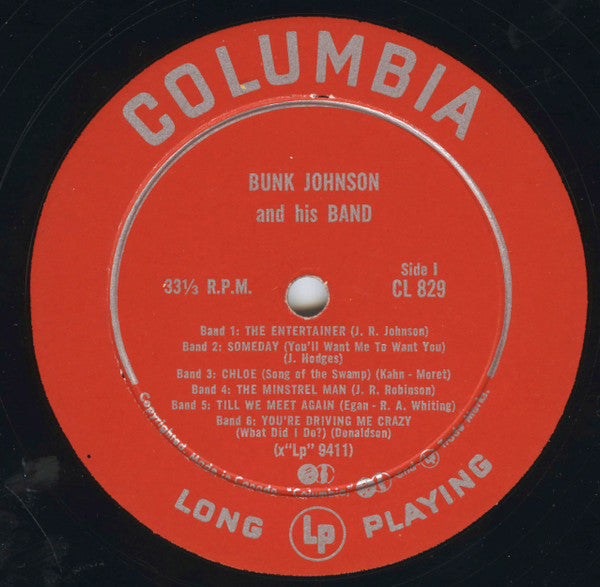 Bunk Johnson & His Band - The Last Testament Of A Great New Orleans Jazzman -