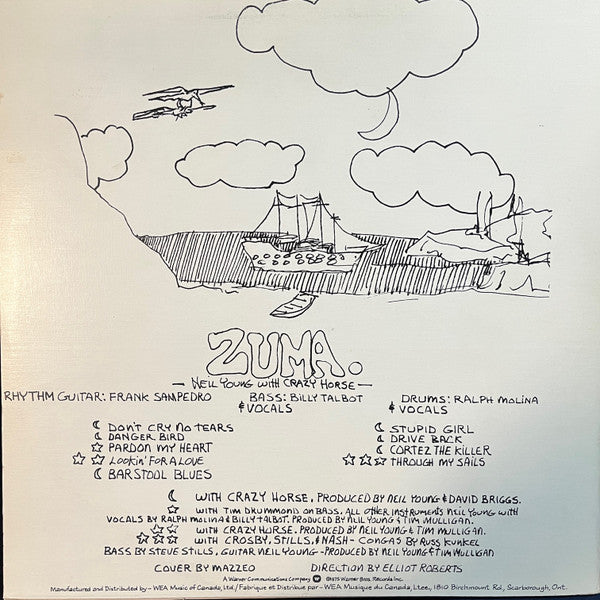 Neil Young With Crazy Horse - Zuma - 1975