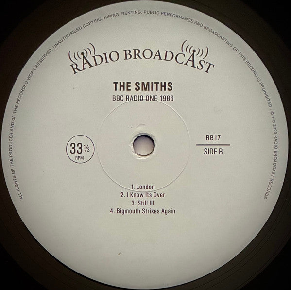 Smiths, The - BBC Radio One 1986 - 2023