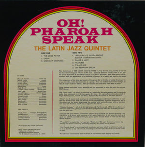 The Latin Jazz Quintet,Pharoah Sanders,Juan Amalbért - - Featured Guest Artist   - Under The Direction Of  Oh! Pharoah Speak Vinyl Record