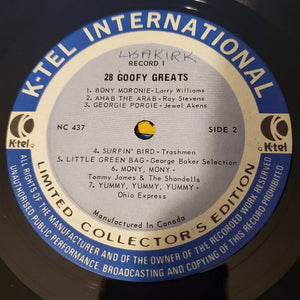 Various - 28 Goofy Greats - 1975