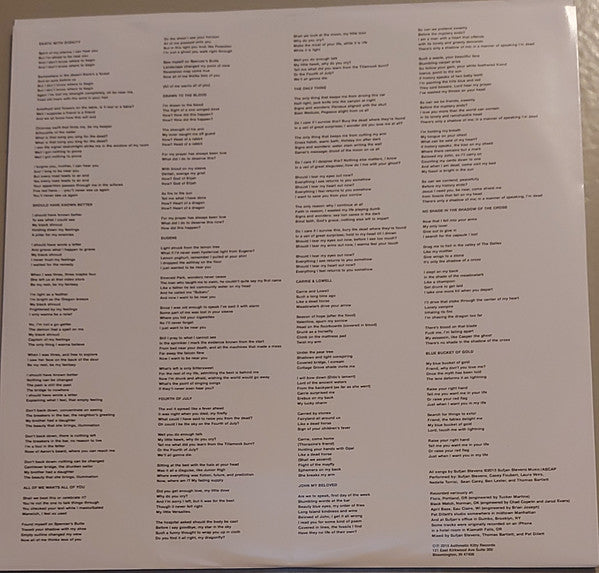 Sufjan Stevens - Carrie & Lowell -