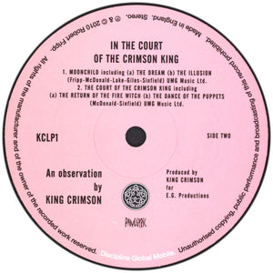 King Crimson - In The Court Of The Crimson King -