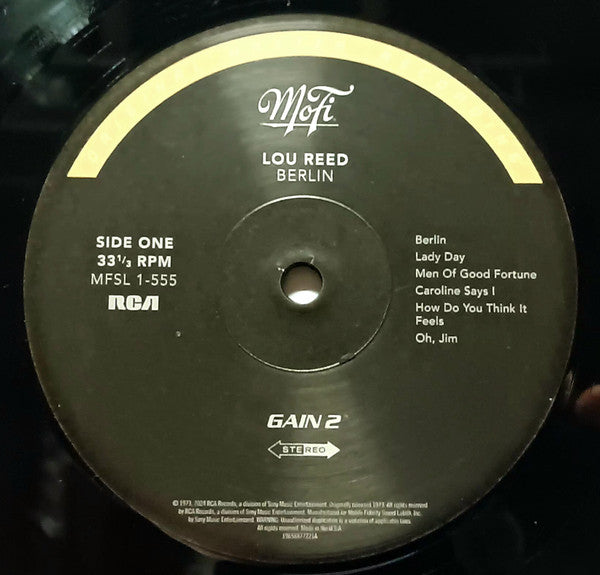 Lou Reed - Berlin - 2024