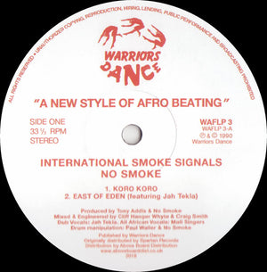 No Smoke - International Smoke Signal - 2018