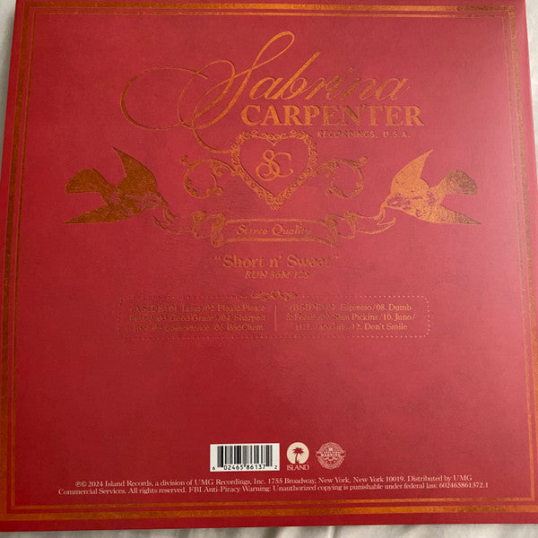 Sabrina Carpenter - Short N' Sweet - 2024